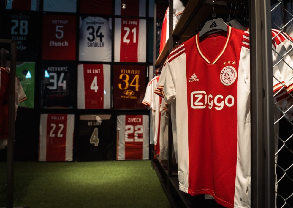 Voetbalshop.nl Amsterdam Winkel Interieur 3