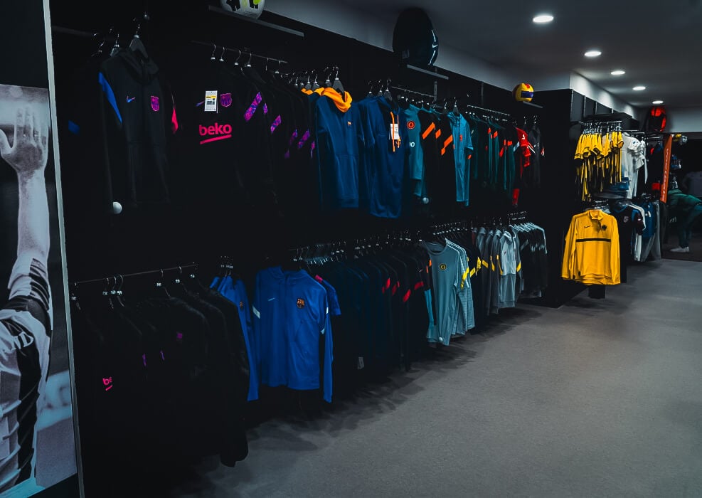 Voetbalshop.nl Arnhem Winkel Interieur 1