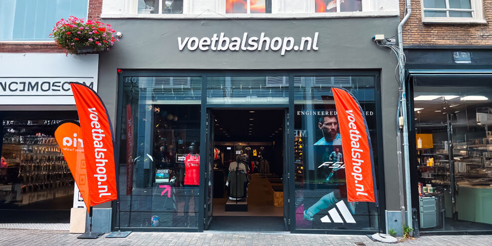 Voetbalshop.nl Breda Winkel Voorzijde