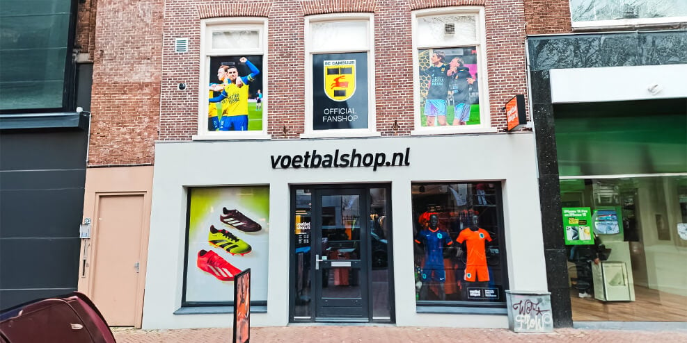 Voetbalshop.nl Leeuwarden Winkel Voorzijde