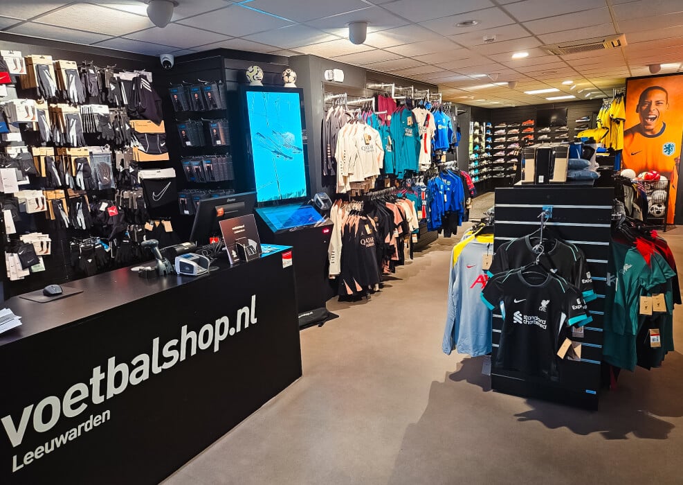 Voetbalshop.nl Leeuwarden Winkel Binnen 2