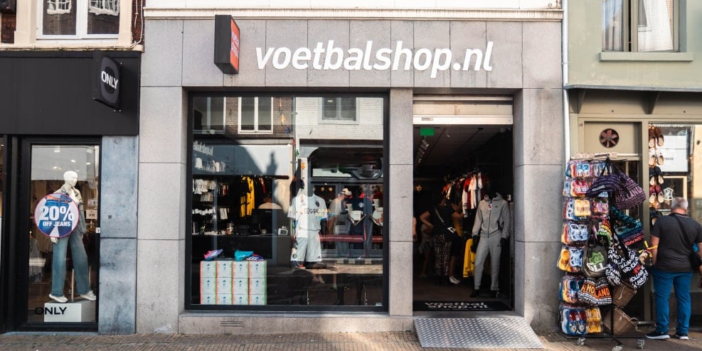 Voetbalshop.nl Venlo Winkel Voorzijde