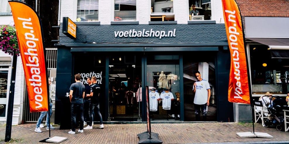 Voetbalshop.nl Zwolle Winkel Voorzijde