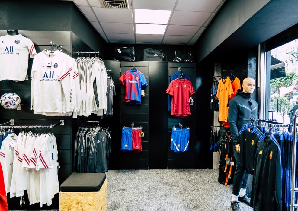 Voetbalshop.nl Zwolle Winkel Interieur 1